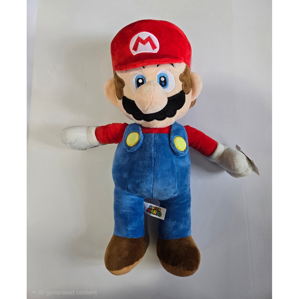 Nintendo Super Mario Plush 23 Inch Stuffed Toy Good Stuff 2018 NWT